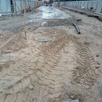 Завершены ремонтные работы по прокладке новых водопроводных сетей на Советском проспекте от ул.Марии Ульяновой до ул.Зосимовской