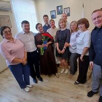 Коллектив МУП ЖКХ "Вологдагорводоканал" поздравил с Днем Рождения самого энергичного и обаятельного заместителя генерального директора